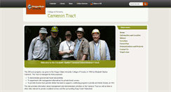 Desktop Screenshot of camerontract.forestry.oregonstate.edu