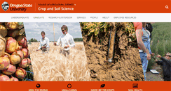 Desktop Screenshot of cropandsoil.oregonstate.edu