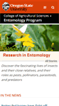 Mobile Screenshot of entomology.oregonstate.edu