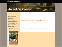 Tablet Screenshot of fernhopper.forestry.oregonstate.edu