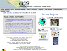Tablet Screenshot of cioss.coas.oregonstate.edu