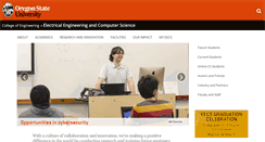 Desktop Screenshot of eecs.oregonstate.edu
