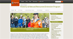 Desktop Screenshot of extensionweb.forestry.oregonstate.edu