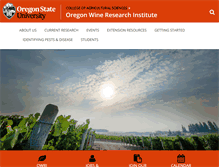 Tablet Screenshot of owri.oregonstate.edu