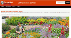 Desktop Screenshot of extension.oregonstate.edu