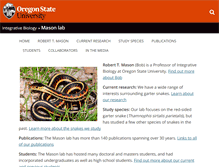 Tablet Screenshot of masonlab.science.oregonstate.edu
