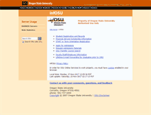 Tablet Screenshot of adminfo.ucsadm.oregonstate.edu