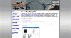 Desktop Screenshot of flying.oregonstate.edu