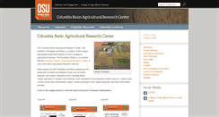 Desktop Screenshot of cbarc.aes.oregonstate.edu