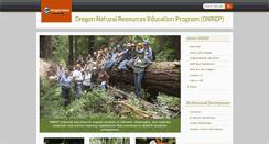Desktop Screenshot of onrep.forestry.oregonstate.edu