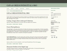 Tablet Screenshot of journals.library.oregonstate.edu