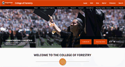 Desktop Screenshot of forestry.oregonstate.edu