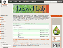 Tablet Screenshot of jaiswallab.cgrb.oregonstate.edu
