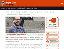 Tablet Screenshot of ds.oregonstate.edu