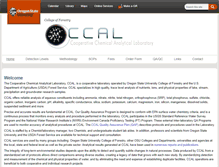 Tablet Screenshot of ccal.oregonstate.edu
