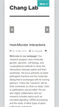 Mobile Screenshot of changlab.cgrb.oregonstate.edu